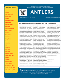 ANTLERS Exalted Ruler