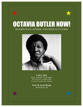 OCTAVIA BUTLER NOW J21COLORED Copy THE+