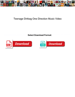 Teenage Dirtbag One Direction Music Video Acrobat