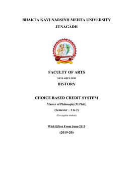 Bhakta Kavi Narsinh Mehta University Junagadh