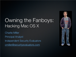 Hacking Mac OS X