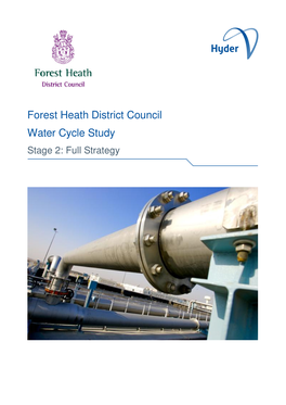 Forest Heath District Council Water Cycle Study Stage 2: Full Strategy