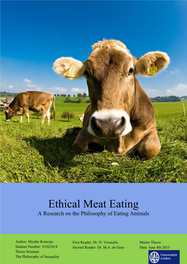 Ethical Meat Eating