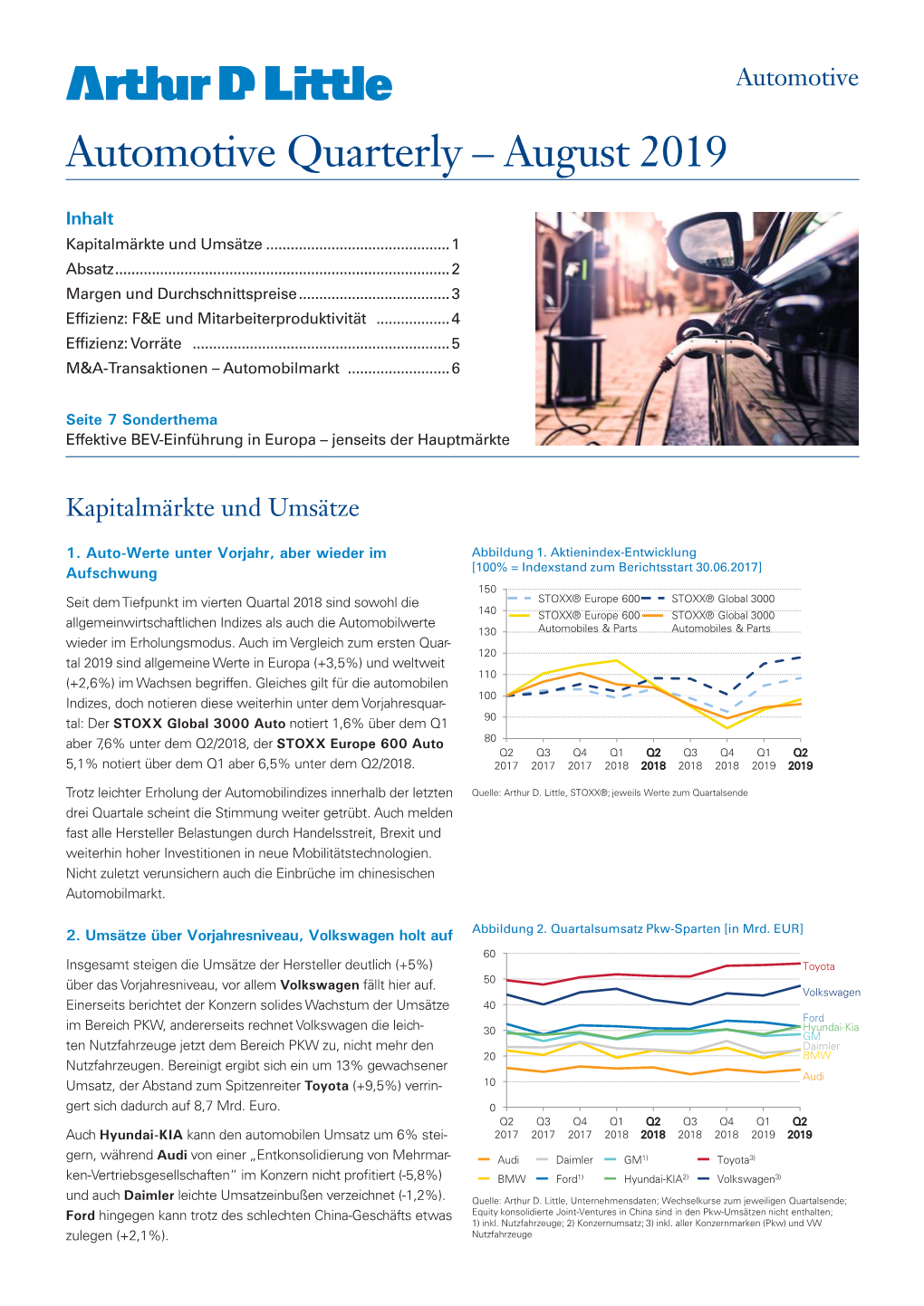 Automotive Quarterly – August 2019