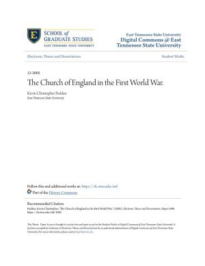 The Church of England in the First World War. Durham: Duke University Press, 1974
