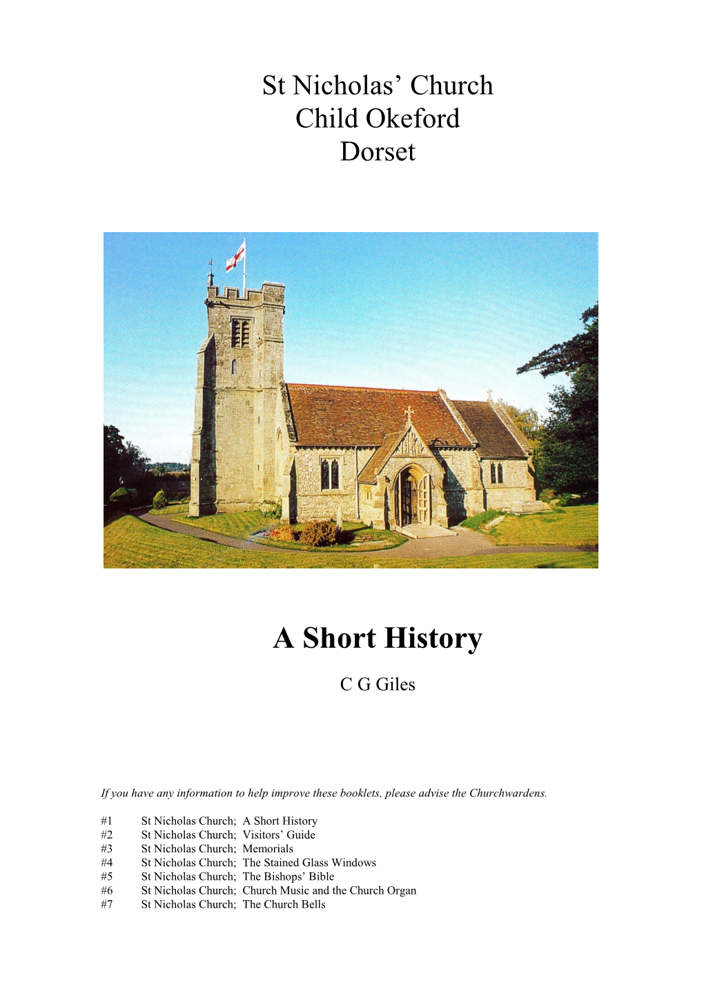 2008 Book-1-Short-History