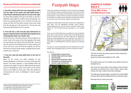 Footpath Maps WALK 5 5