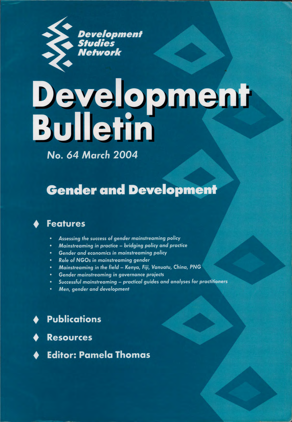 Gender and Development [PDF,4MB]