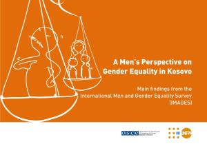 A Men's Perspective on Gender Equality in Kosovo