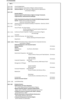Copy of Programme Agenda 30 8 13