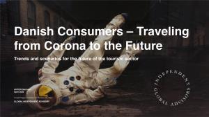 Trends and Scenarios for the Future of the Tourism Sector