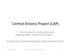 Central Arizona Project (CAP)