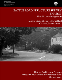Minute Man National Historical Park Concord, Massachusetts