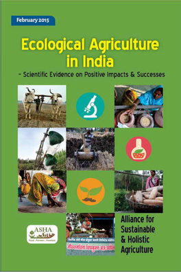 Ecological Agriculture in India: Scientific Evidence on Positive Impacts & Successes