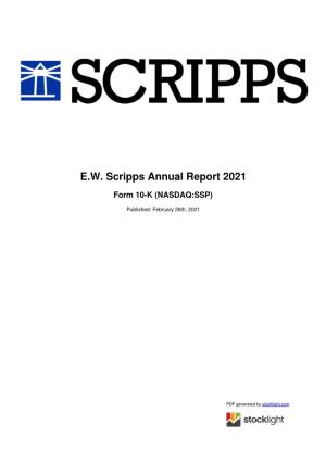 EW Scripps Annual Report 2021
