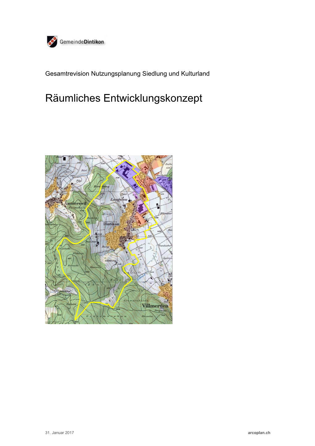 Räumliches Entwicklungskonzept