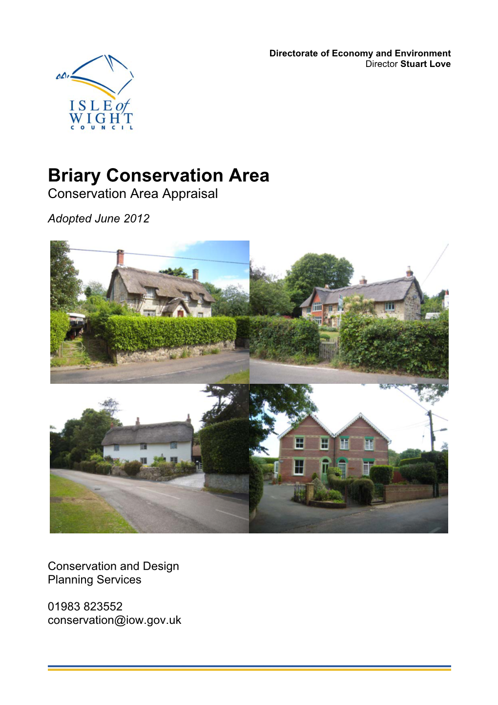 Briary Conservation Area Character Appraisal