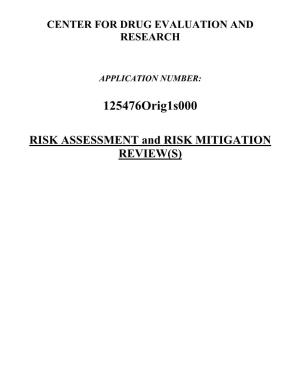 Risk Assessment and Risk Mitigation Review(S)