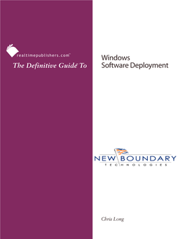 The Definitive Guide to Windows Software Deployment
