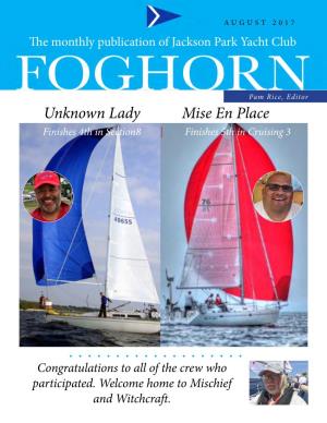 Unknown Lady Mise En Place Finishes 4Th in Section8 | Finishes 5Th in Cruising 3