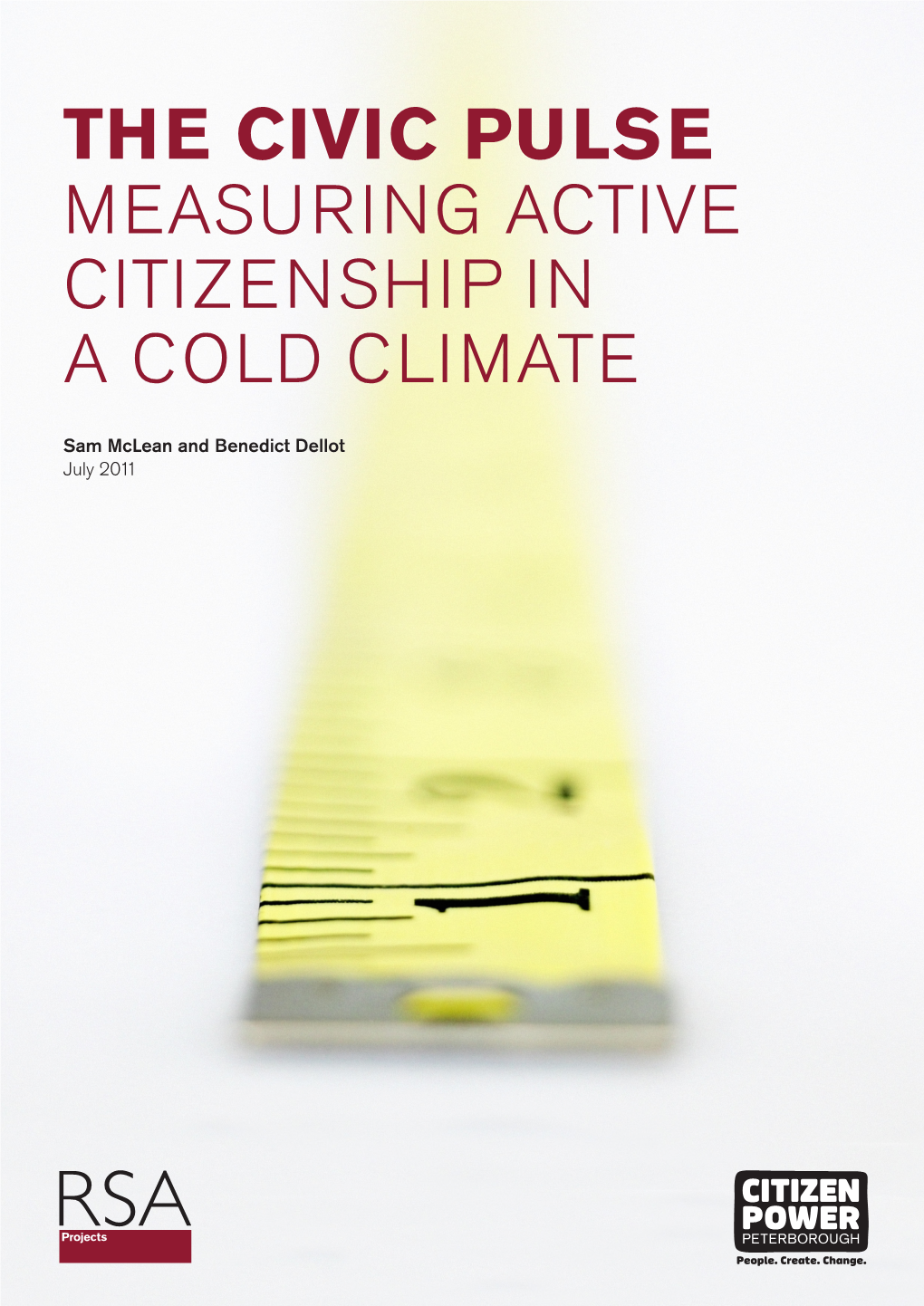 The Civic Pulse Measuring Active Citizenship in a Cold Climate