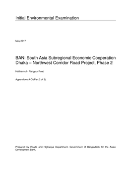 Northwest Corridor Road Project, Phase 2