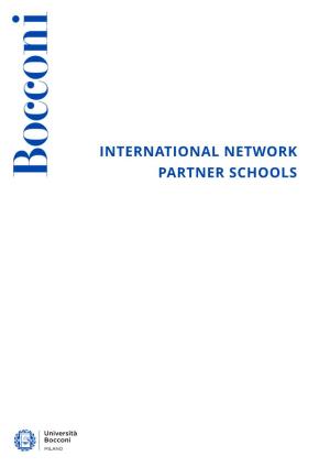 International Network Partner Schools