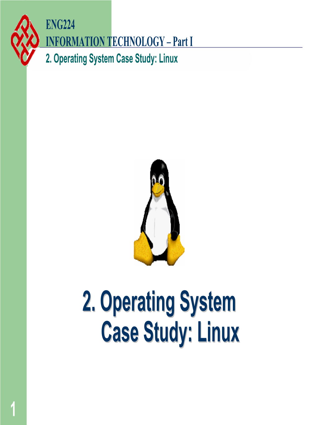 case study of linux in os