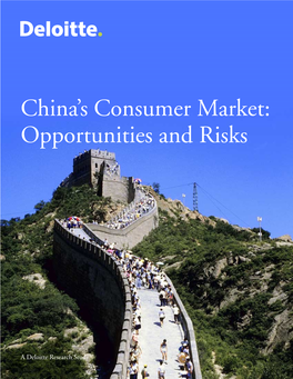 China's Consumer Market