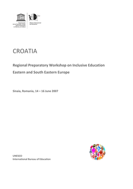 Inclusive Education in Croatia