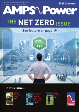 NET ZERO ISSUE See Feature on Page 19