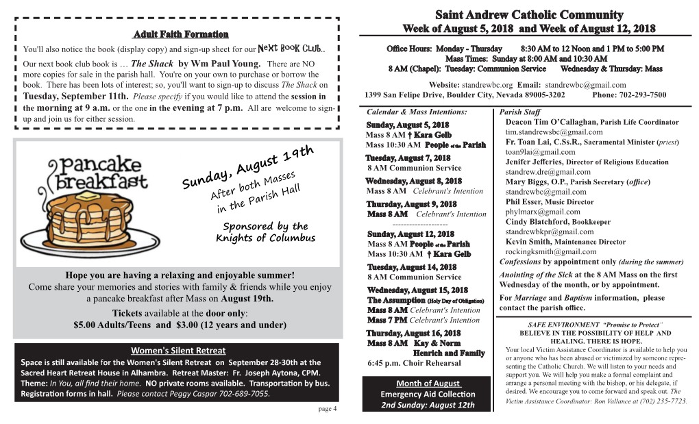 Saint Andrew Catholic Community