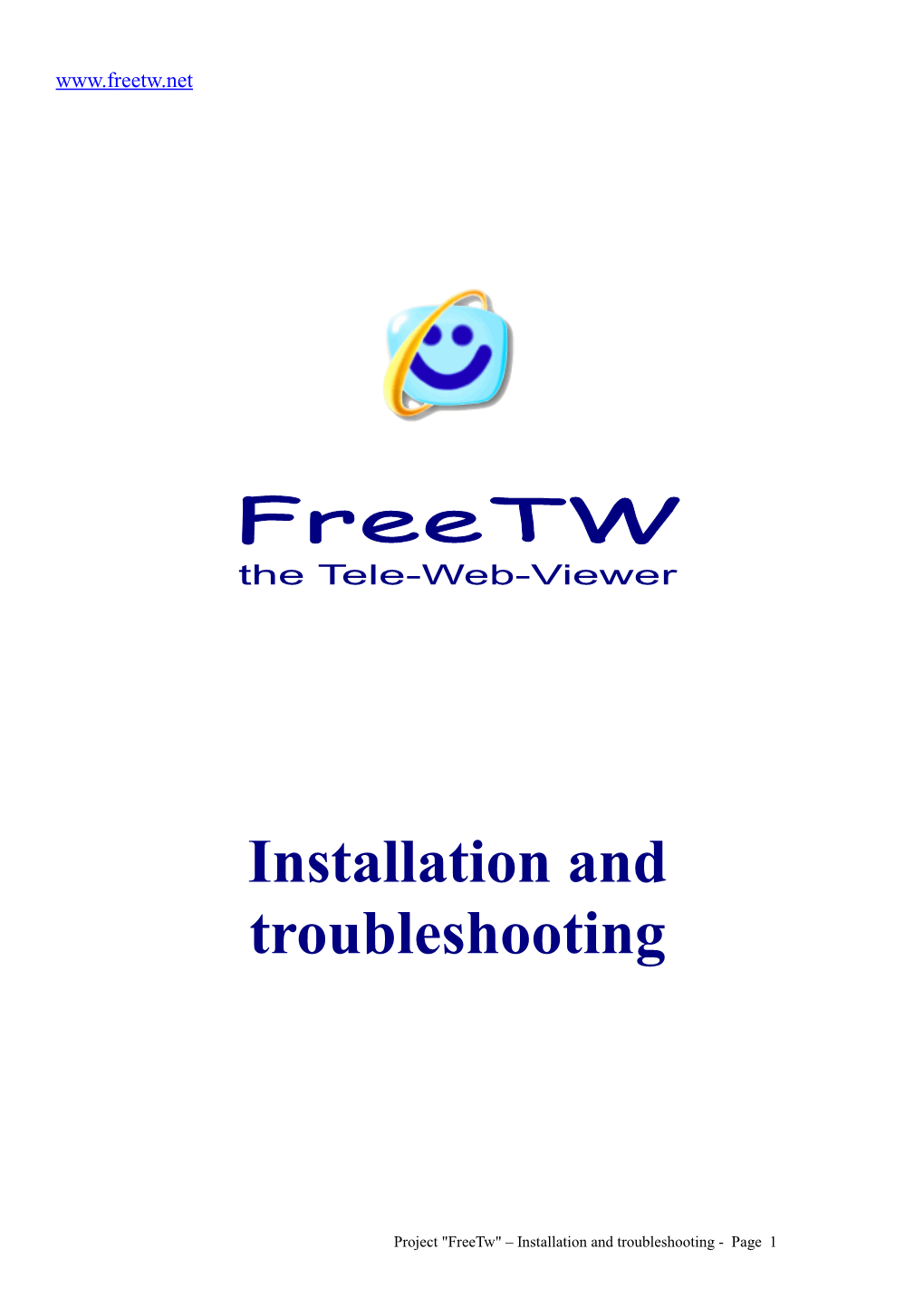 Installation and Troubleshooting