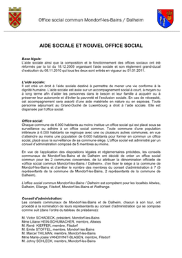 Office Social Commun Mondorf-Les-Bains / Dalheim