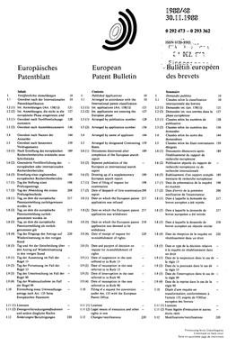 European Patent Bulletin 1988/48