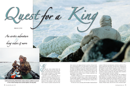 Alaska King Eider Hunting Story Quest for a King