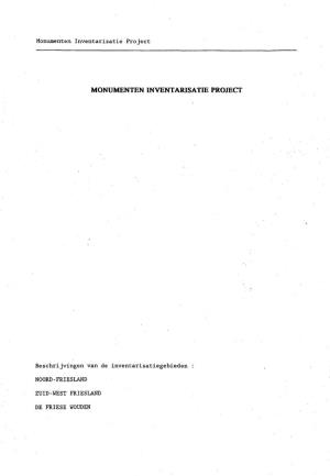 Monumenten Inventarisatie Project