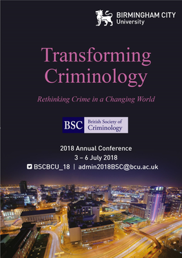 Conference Programme 2018