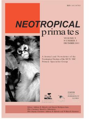 NEOTROPICAL Primates VOLUME 9 NUMBER 3 DECEMBER 2001