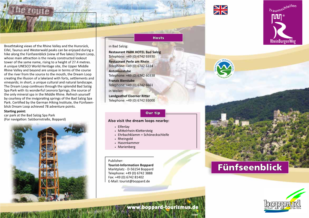 Flyer Fünfseenblick