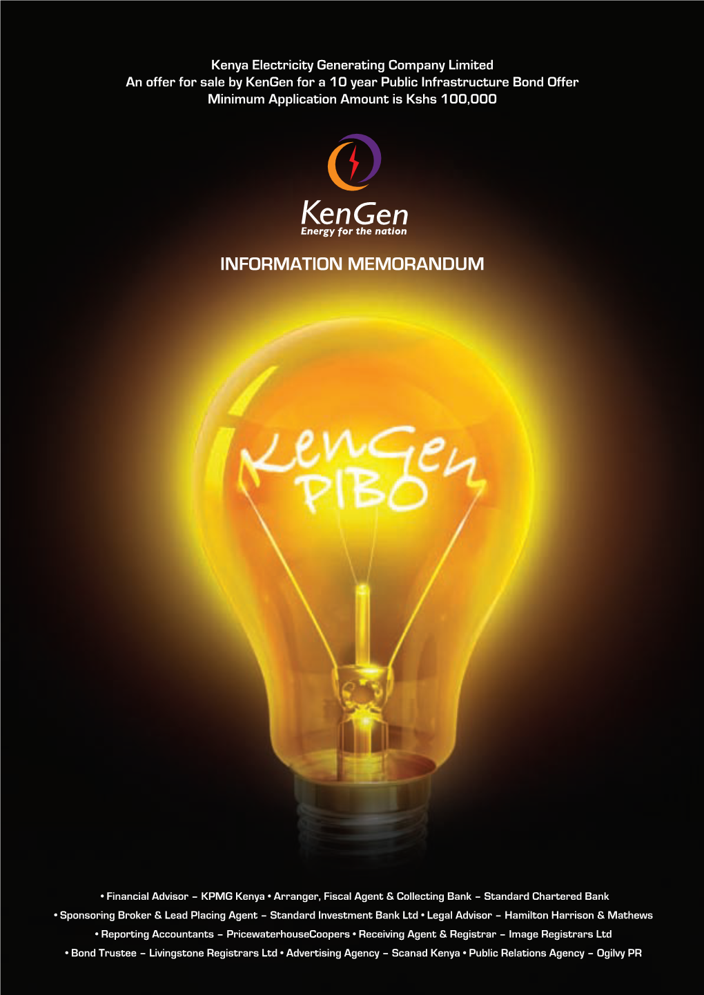 Kengen PIBO Information Memorandum