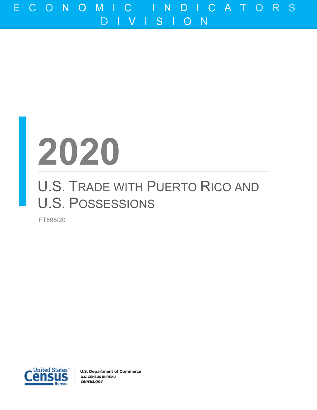 Download U.S. Trade with Puerto Rico and U.S. Possessions, 2020