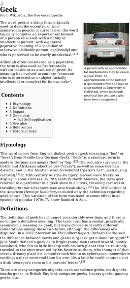 Contents Etymology Definitions