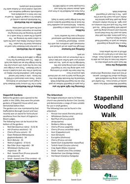Download the Stapenhill Woodland Walk Leaflet