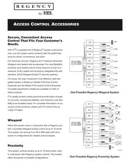 Access Control Accessories