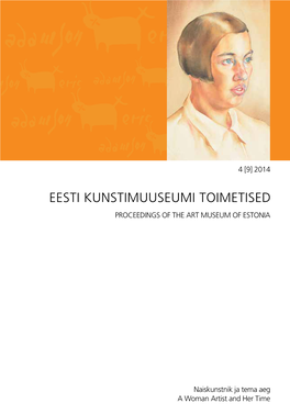Eesti Kunstimuuseumi Toimetised Proceedings of the Art Museum of Estonia