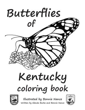 Butterflies of Kentucky Coloring Book
