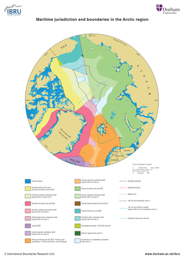 Maritime Jurisdiction and Boundaries in the Arctic Region