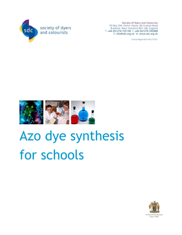 Azo Dye Synthesis for Schools