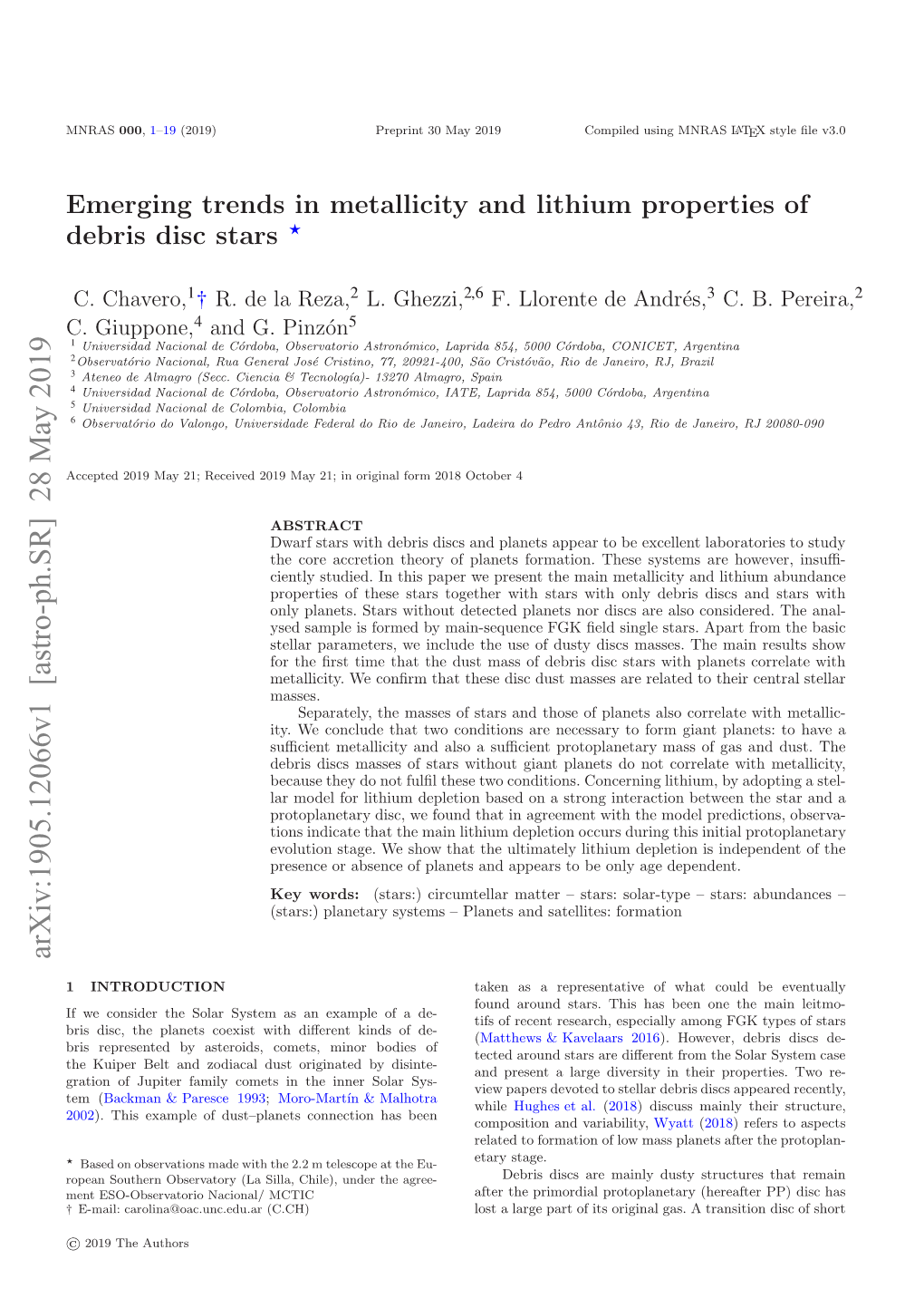 Emerging Trends in Metallicity and Lithium Properties of Debris Disc Stars